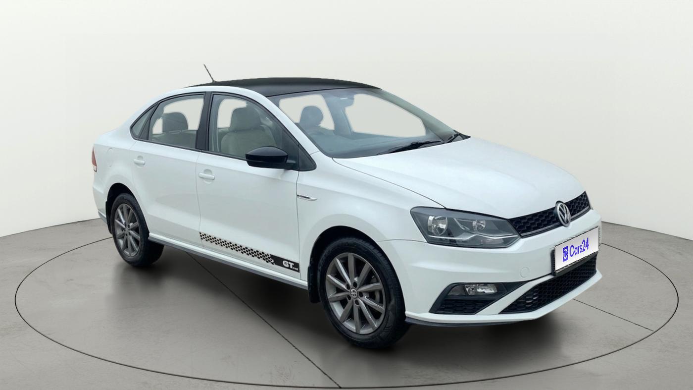 2019 Volkswagen Vento 1.2 TSI HIGHLINE PLUS AT, Petrol, Automatic, 57,673 km, Right Front Diagonal