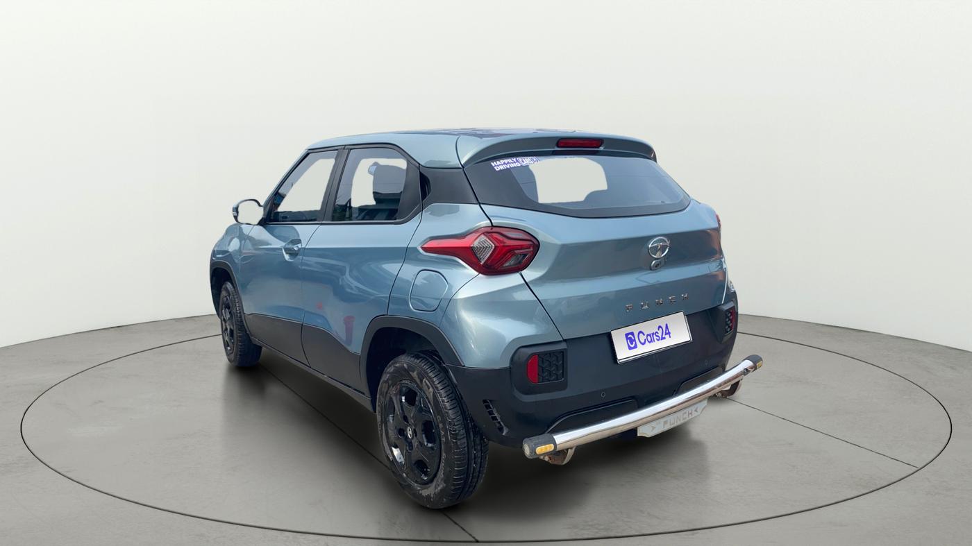 2023 Tata PUNCH ACCOMPLISHED AMT, Petrol, Automatic, 5,147 km, Left Back Diagonal
