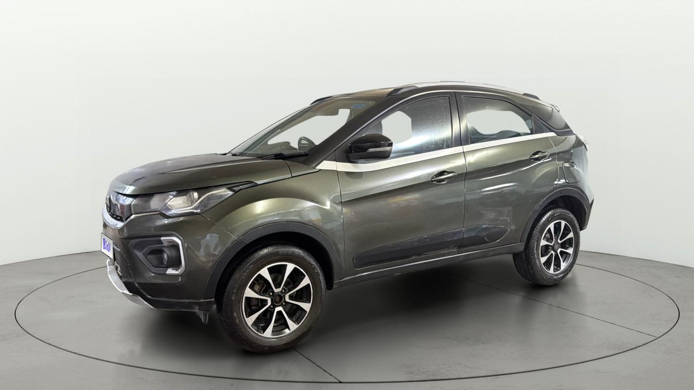 2021 Tata NEXON XZA PLUS SUNROOF PETROL, Petrol, Automatic, 73,686 km, Left Front Diagonal