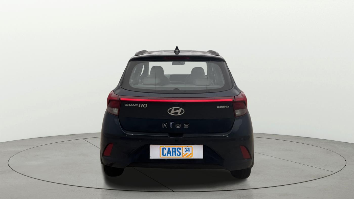 2023 Hyundai GRAND I10 NIOS SPORTZ AMT 1.2 KAPPA VTVT, Petrol, Automatic, 11,027 km, Back/Rear