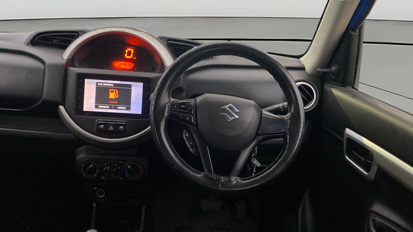 2019 Maruti S PRESSO VXI PLUS AMT, Petrol, Automatic, 81,030 km, Steering Wheel Close Up