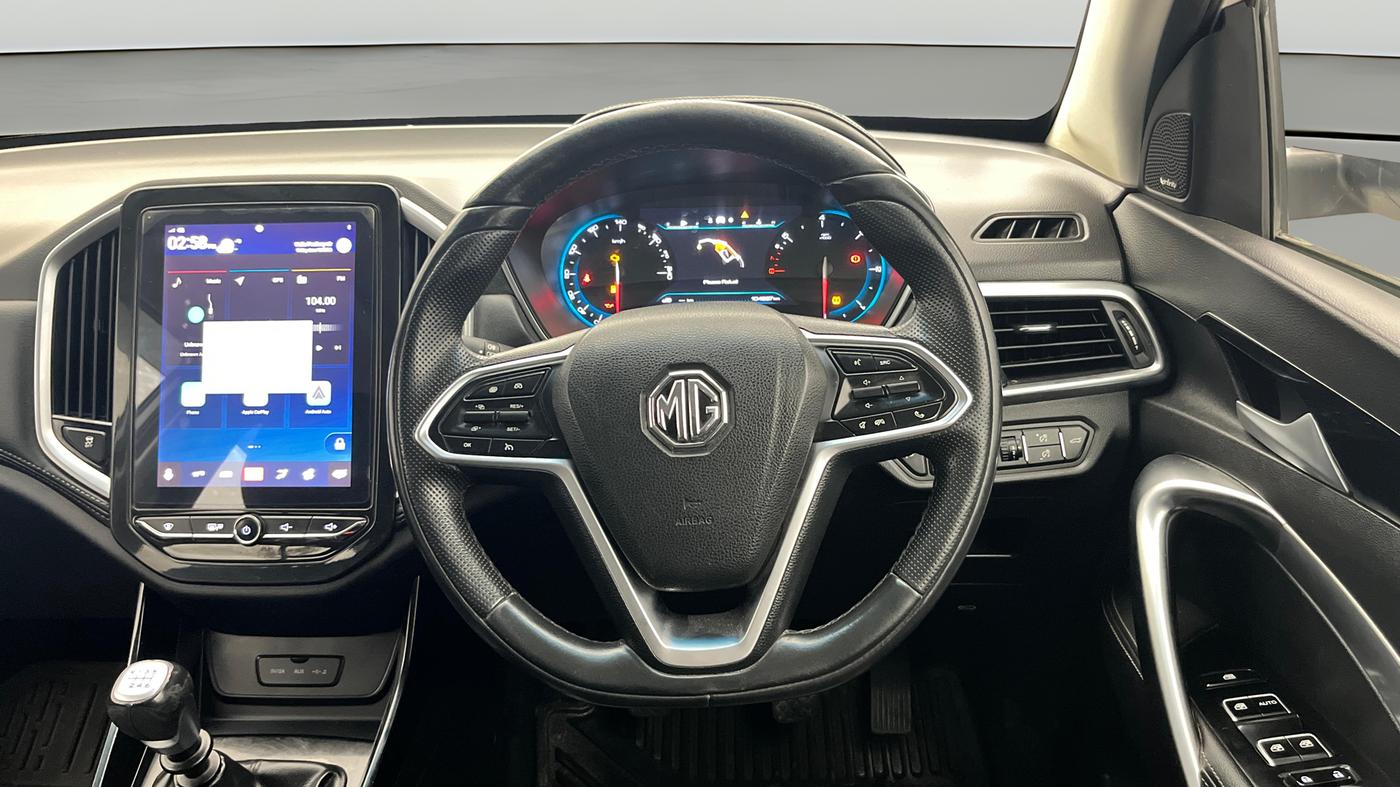 2020 MG HECTOR SHARP HYBRID 1.5 PETROL, Petrol, Manual, 1,04,583 km, Steering Wheel Close Up