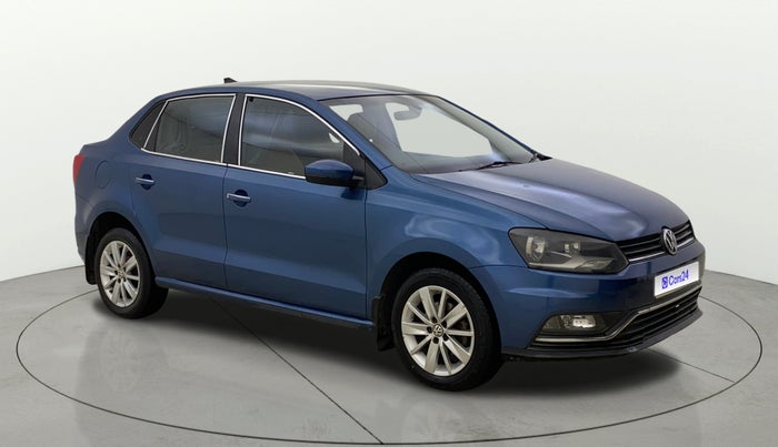 2016 Volkswagen Ameo HIGHLINE DSG 1.5 DIESEL , Diesel, Automatic, 1,21,481 km, Right Front Diagonal
