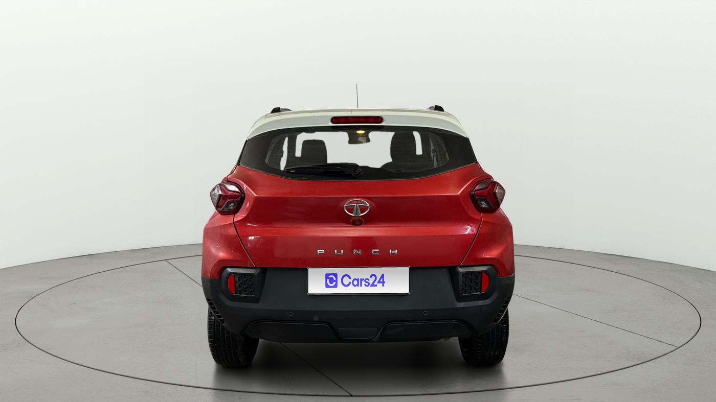 2022 Tata PUNCH  ACCOMPLISHED AMT CAMO EDITION, Petrol, Automatic, 33,734 km, Back/Rear
