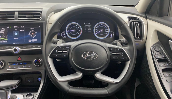 2020 Hyundai Creta SX IVT 1.5 PETROL, Petrol, Automatic, 50,743 km, Steering Wheel Close Up
