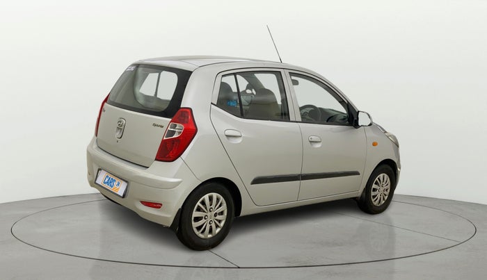 2013 Hyundai i10 SPORTZ 1.1, CNG, Manual, 60,028 km, Right Back Diagonal