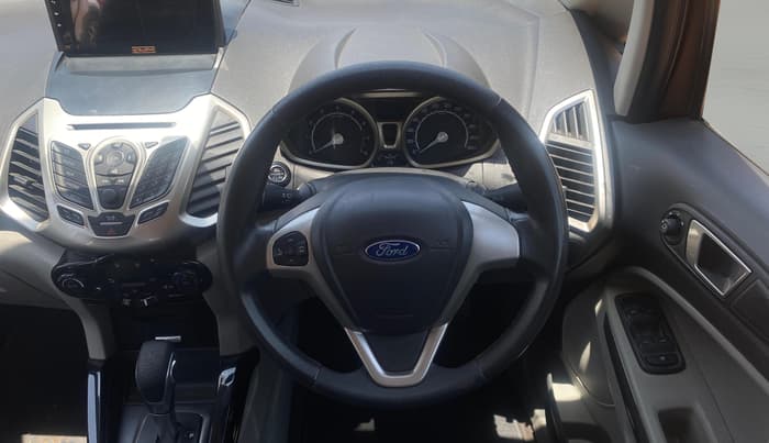 2016 Ford Ecosport TITANIUM 1.5L PETROL AT, Petrol, Automatic, 98,522 km, Steering Wheel Close Up