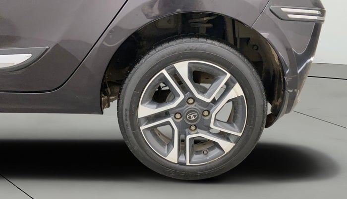 2023 Tata Tiago XZA PLUS PETROL, Petrol, Automatic, 23,135 km, Left Rear Wheel