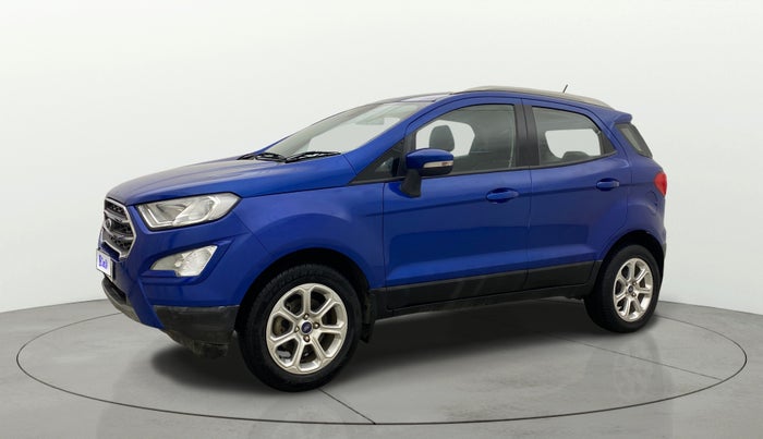 2018 Ford Ecosport TITANIUM + 1.5L PETROL AT, Petrol, Automatic, 51,766 km, Left Front Diagonal