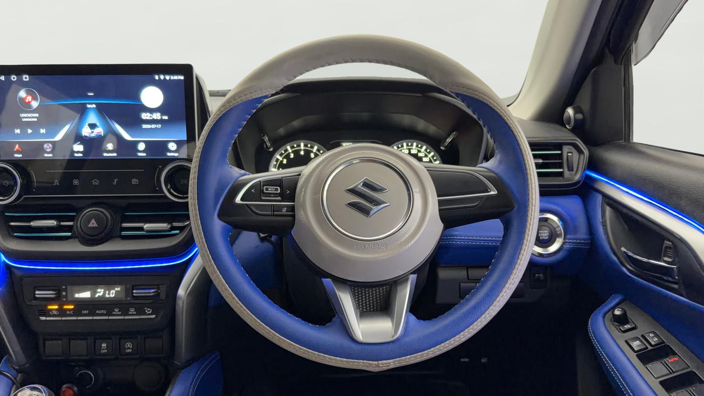 2024 Maruti Grand Vitara SIGMA SMART HYBRID, Petrol, Manual, 9,176 km, Steering Wheel Close Up