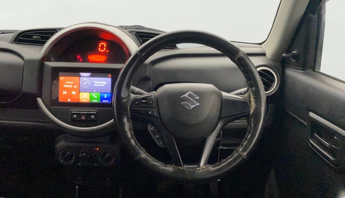 2019 Maruti S PRESSO VXI+, Petrol, Manual, 49,507 km, Steering Wheel Close Up