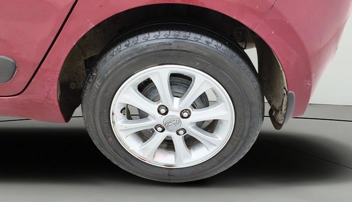 2016 Hyundai Grand i10 ASTA AT 1.2 KAPPA VTVT, Petrol, Automatic, 37,424 km, Left Rear Wheel