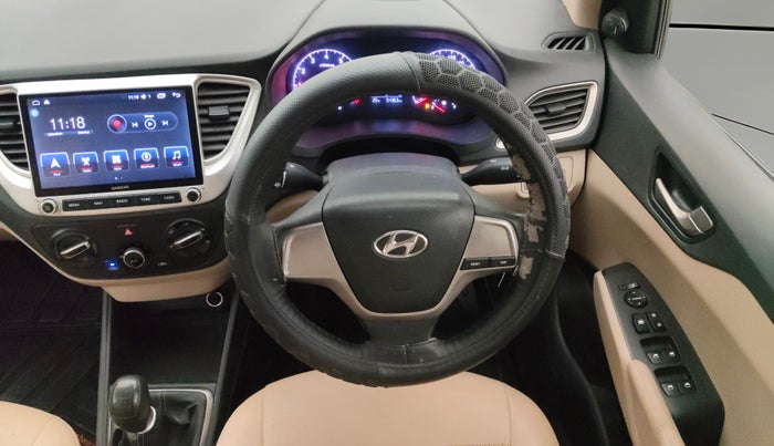 2019 Hyundai Verna 1.4 E PETROL, Petrol, Manual, 54,338 km, Steering Wheel Close Up