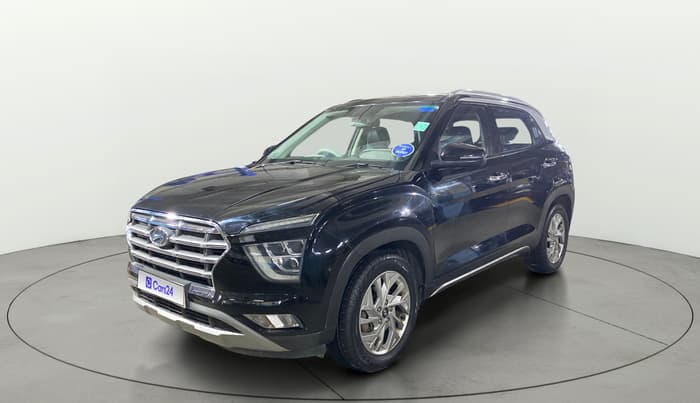 2021 Hyundai Creta SX IVT 1.5 PETROL, Petrol, Automatic, 68,079 km, Left Front Diagonal