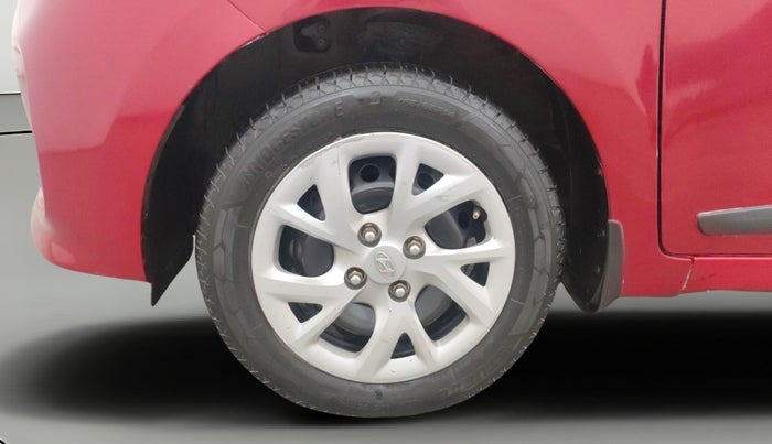 2017 Hyundai Grand i10 SPORTZ (O) 1.2 KAPPA VTVT, Petrol, Manual, 70,307 km, Left Front Wheel