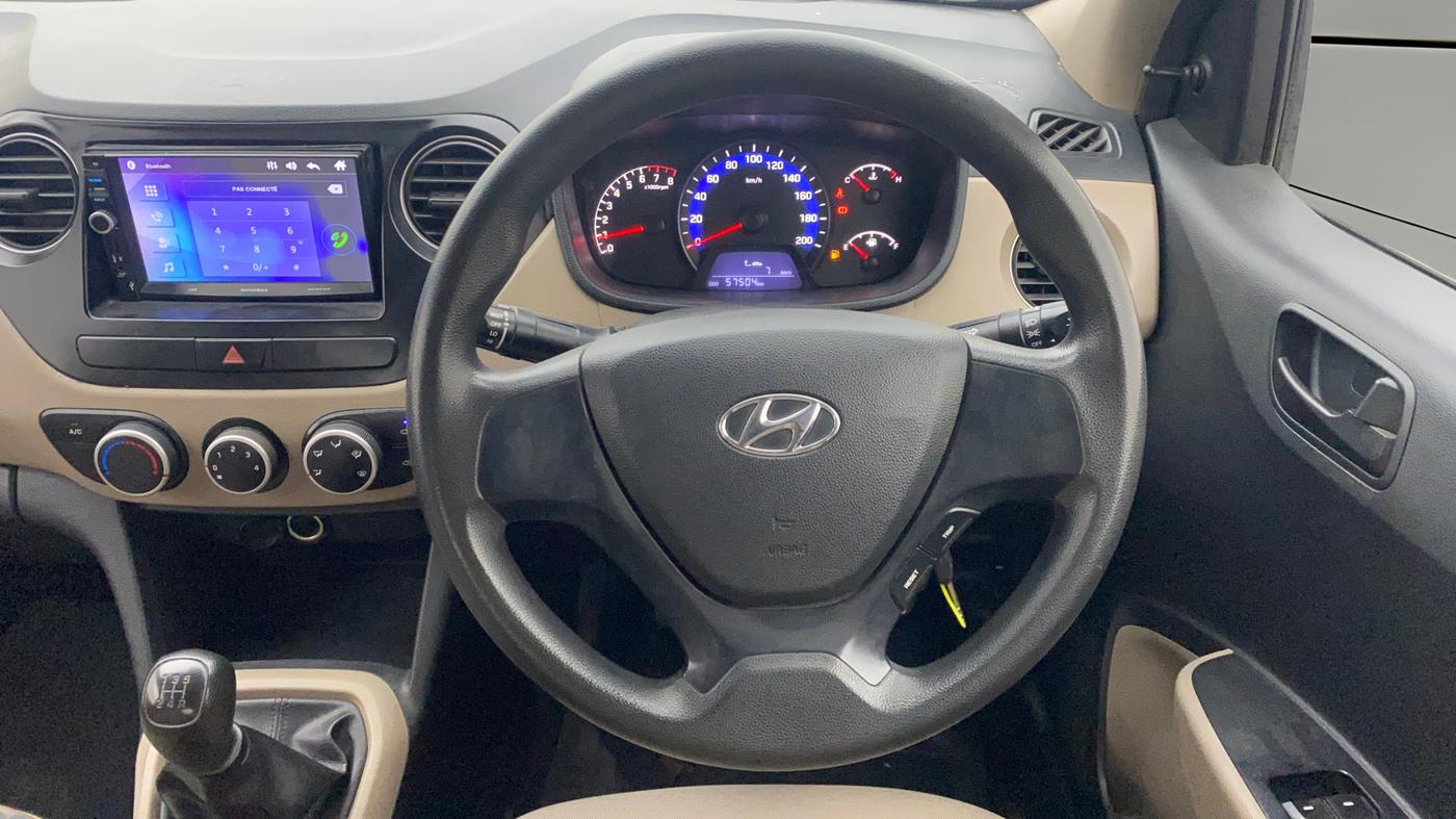 2017 Hyundai Xcent E, Petrol, Manual, 57,535 km, Steering Wheel Close Up