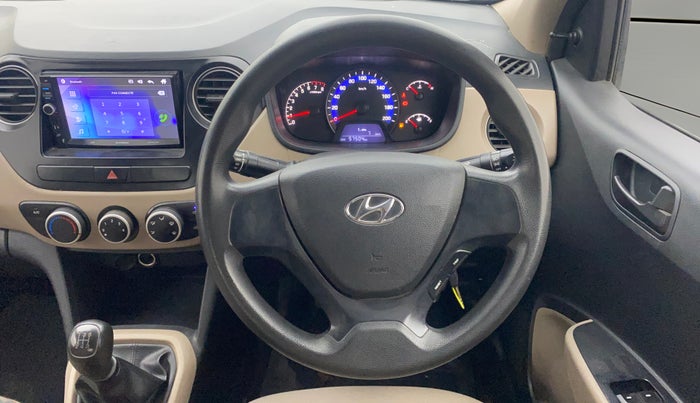 2017 Hyundai Xcent E, Petrol, Manual, 57,461 km, Steering Wheel Close Up
