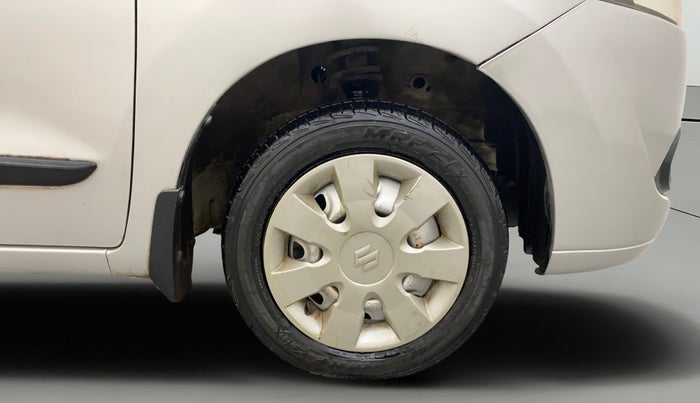 2012 Maruti Wagon R 1.0 LXI, Petrol, Manual, 54,344 km, Right Front Wheel