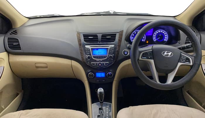 2013 Hyundai Verna FLUIDIC 1.6 VTVT SX OPT AT, Petrol, Automatic, 69,066 km, Dashboard
