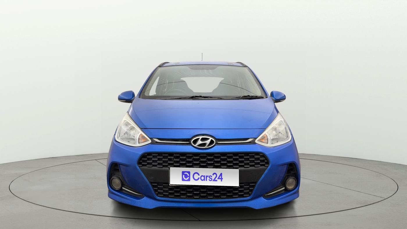 2018 Hyundai Grand i10 SPORTZ 1.2 KAPPA VTVT, CNG, Manual, 1,20,087 km, Front