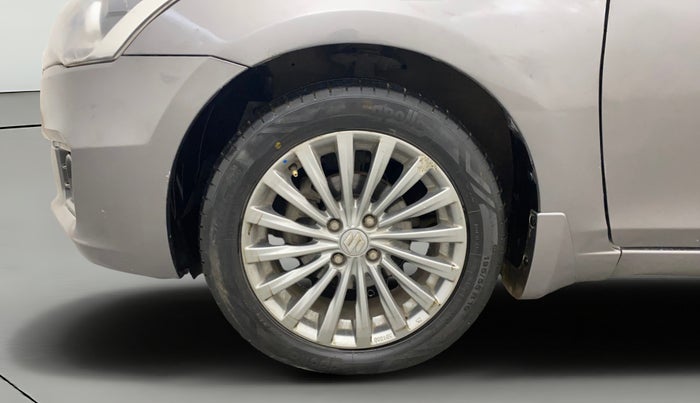 2017 Maruti Ciaz ALPHA DIESEL 1.3, Diesel, Manual, 60,478 km, Left Front Wheel