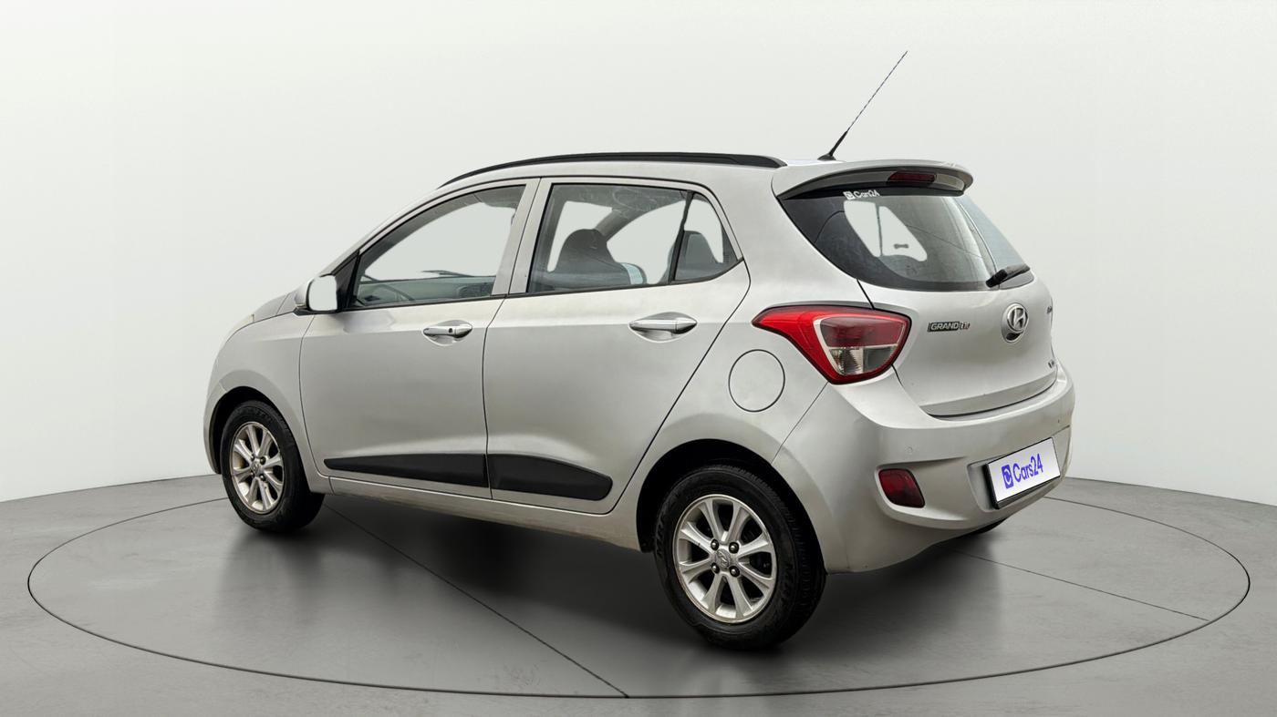 2015 Hyundai Grand i10 ASTA AT 1.2 KAPPA VTVT, Petrol, Automatic, 69,913 km, Left Back Diagonal