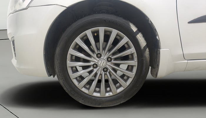 2018 Maruti Ciaz ALPHA  AT 1.4  PETROL, Petrol, Automatic, 1,15,682 km, Left Front Wheel