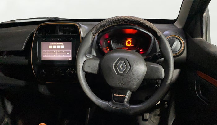 2018 Renault Kwid CLIMBER 1.0, Petrol, Manual, 69,765 km, Steering Wheel Close Up