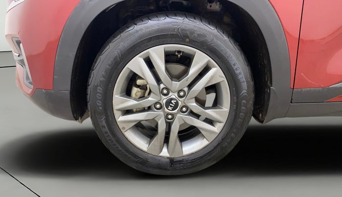 2021 KIA SELTOS HTX 1.5 PETROL, Petrol, Manual, 75,571 km, Left Front Wheel