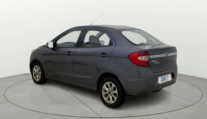 2017 Ford Figo Aspire TITANIUM 1.5 PETROL AT, Petrol, Automatic, 51,731 km, Left Back Diagonal
