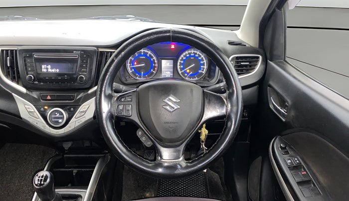 2018 Maruti Baleno DELTA PETROL 1.2, Petrol, Manual, 71,360 km, Steering Wheel Close Up
