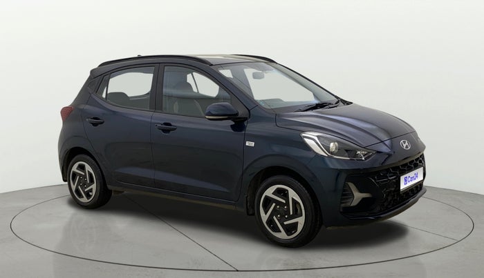 2023 Hyundai GRAND I10 NIOS SPORTZ AMT 1.2 KAPPA VTVT, Petrol, Automatic, 5,875 km, Right Front Diagonal