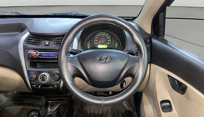 2012 Hyundai Eon ERA +, Petrol, Manual, 75,364 km, Steering Wheel Close Up