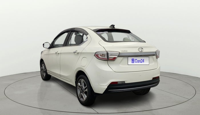 2023 Tata TIGOR XZ PLUS LEATHERETTE, Petrol, Manual, 28,096 km, Left Back Diagonal