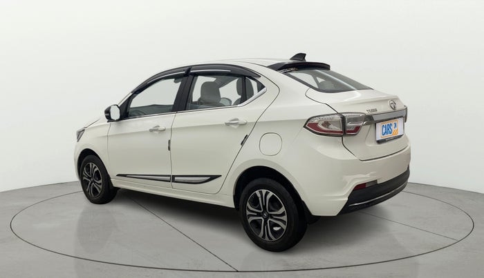 2023 Tata TIGOR XZ PLUS CNG LEATHERETTE PACK, CNG, Manual, 34,246 km, Left Back Diagonal