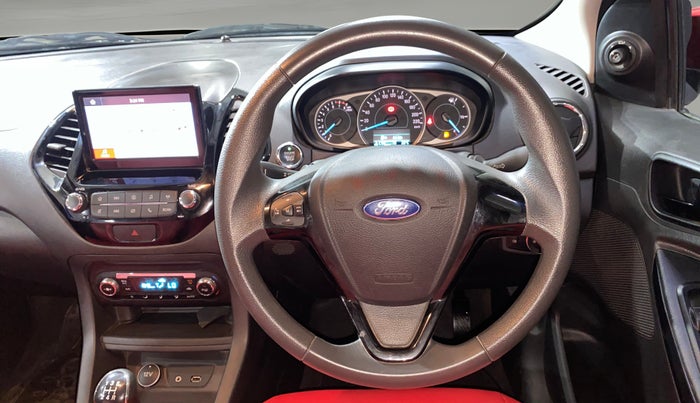 2019 Ford New Figo TITANIUM BLU 1.2 PETROL, Petrol, Manual, 13,499 km, Steering Wheel Close Up