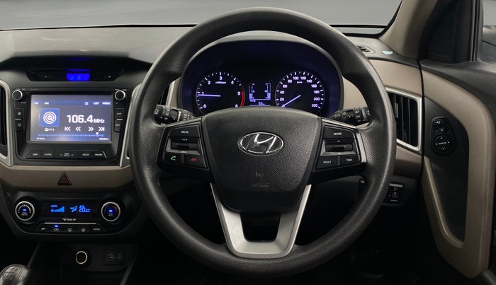 2017 Hyundai Creta SX PLUS 1.6 DIESEL, Diesel, Manual, 95,797 km, Steering Wheel Close Up