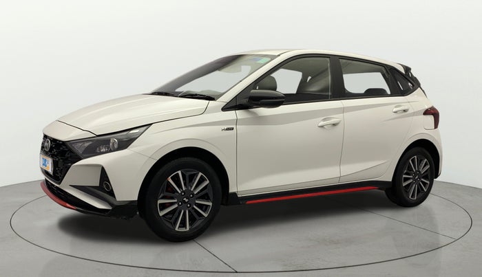 2021 Hyundai NEW I20 N LINE N8 1.0 TURBO GDI IMT DUAL TONE, Petrol, Manual, 33,844 km, Left Front Diagonal