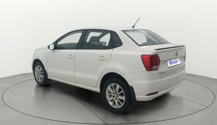 2017 Volkswagen Ameo COMFORTLINE 1.2L, Petrol, Manual, 1,39,949 km, Left Back Diagonal