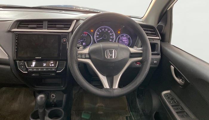 2017 Honda BR-V 1.5L I-VTEC V CVT, Petrol, Automatic, 1,00,898 km, Steering Wheel Close Up