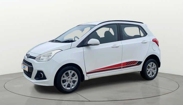 2016 Hyundai Grand i10 SPORTZ 1.2 KAPPA VTVT, CNG, Manual, 97,381 km, Left Front Diagonal