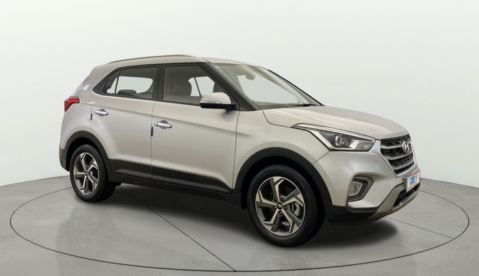 2018 Hyundai Creta SX (O) 1.6 PETROL, Petrol, Manual, 34,017 km, Right Front Diagonal