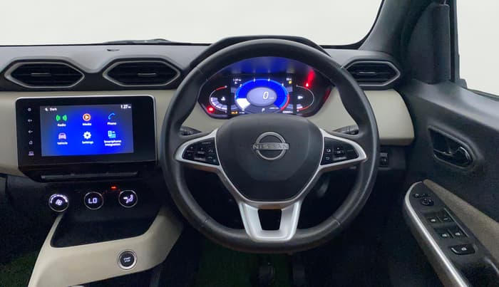 2021 Nissan MAGNITE XV TURBO CVT, Petrol, Automatic, 42,659 km, Steering Wheel Close Up