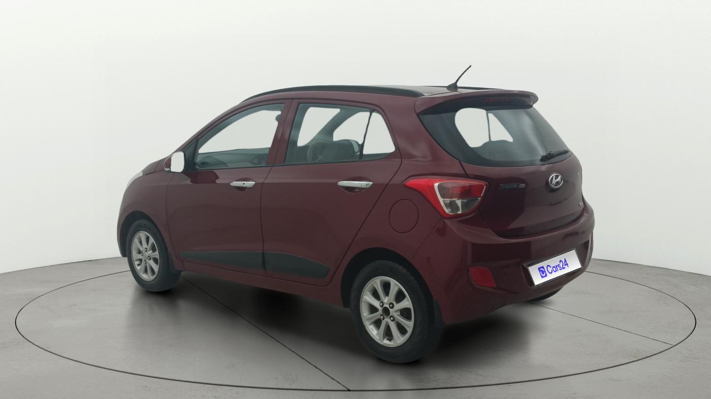 2014 Hyundai Grand i10 ASTA AT 1.2 KAPPA VTVT, Petrol, Automatic, 66,107 km, Left Back Diagonal