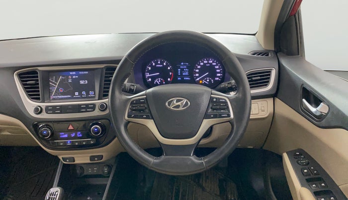 2019 Hyundai Verna 1.6 VTVT SX O, Petrol, Manual, 51,021 km, Steering Wheel Close Up