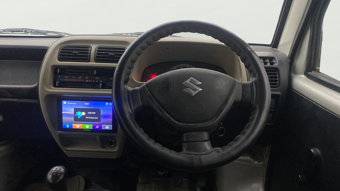 2019 Maruti Eeco 5 STR WITH A/C+HTR, Petrol, Manual, 76,267 km, Steering Wheel Close Up
