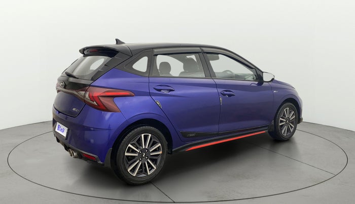 2021 Hyundai NEW I20 N LINE N8 1.0 TURBO GDI IMT, Petrol, Manual, 74,394 km, Right Back Diagonal