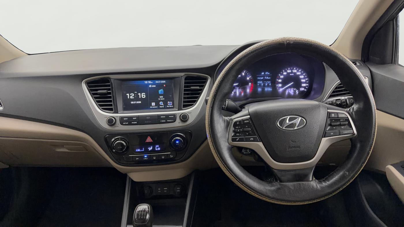 2019 Hyundai Verna 1.6 VTVT SX, Petrol, Manual, 82,131 km, Steering Wheel Close Up