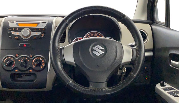 2015 Maruti Wagon R 1.0 VXI, Petrol, Manual, 46,095 km, Steering Wheel Close Up