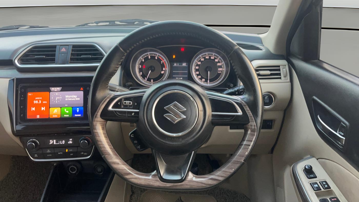2021 Maruti Dzire ZXI, Petrol, Manual, 72,170 km, Steering Wheel Close Up